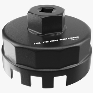 3D Oil Filter Wrench Black model
