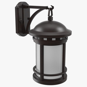 3D Vintage Decorative Street Wall Lantern model