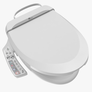 Bio Bidet BB600 Ultimate Bidet Toilet Seat Elongated 3D