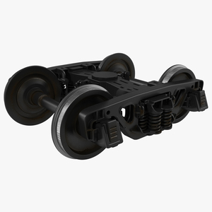 Train Wheels 3D