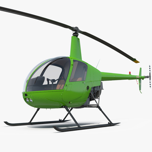 Light Utility Helicopter 3D model