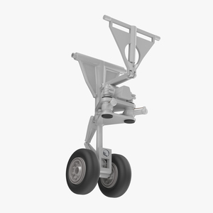 3D model Boeing Front Landing Gear