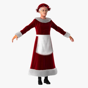 Mrs Claus 3D model