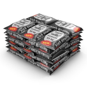 Cement Bags Stack 3D