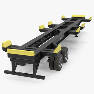 3D Seacom Terminal Chassis for ISO Container