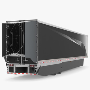 Trailer for Modern Truck 3D model