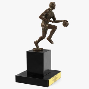 3D NBA Most Valuable Player Trophy