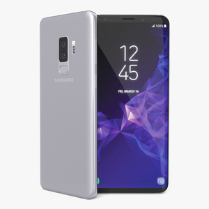 3D Samsung Galaxy S9 Plus Titanium Gray