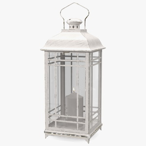 Lantern With Candle 3D model