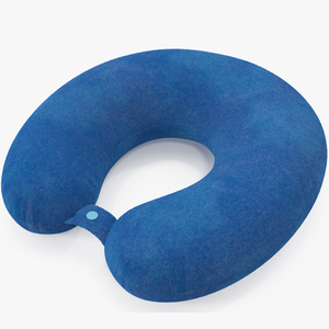 Microfiber Neck Travel Pillow 3D model