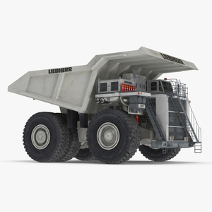 3D Mining Truck Liebherr T 282C model