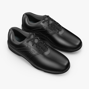 Mens Black Sport Shoes 3D