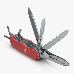 3D Swiss Army Classic Pen Knife model