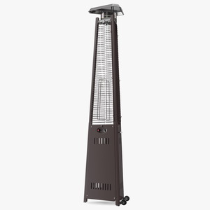 Pyramid Carillon Patio Heater 3D model