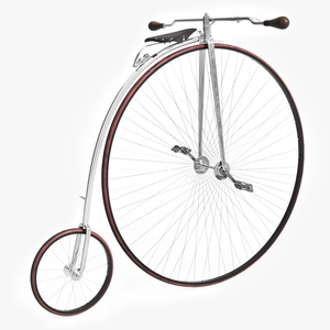 Penny Farthing Bicycle 3D