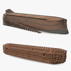 Noah Ark Dirty 3D model