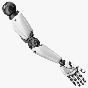 3D Sci Fi Robot Arm Rigged model