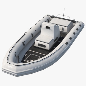 3D Simplified Inflatable Boat