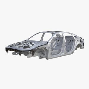 3D Car Frame 5