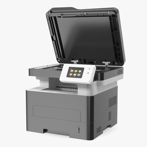 Multifunction Laser Printer Open 3D