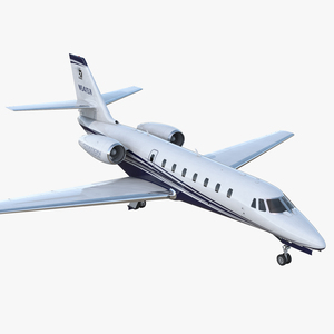 Cessna 680 Citation Sovereign 3D model