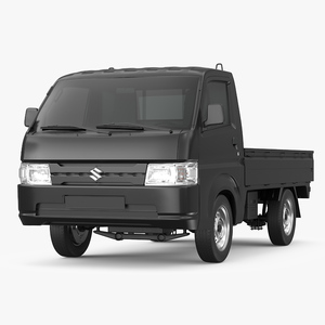 Suzuki Carry Truck Black 3D model