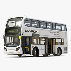 Alexander Dennis Bus Enviro400 Rigged 3D