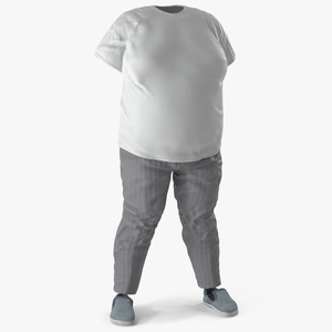 3D Clothes for the Fat Man model