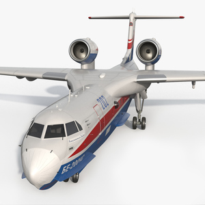 Beriev Be 200 Altair Aircraft 3D model