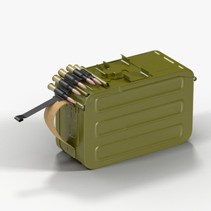 Ammo Box for Machine Gun 3D model