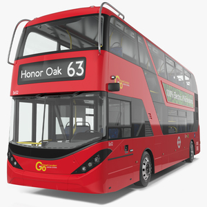 3D Honor Oak Double Decker model