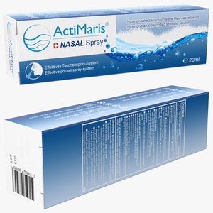 3D model ActiMaris NASAL Spray Box