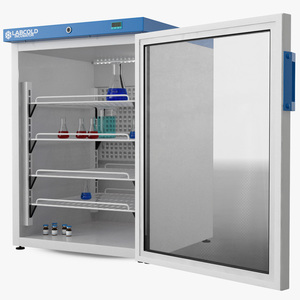 3D Labcold Incubator 150L with Flask model