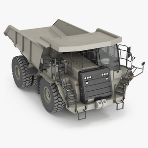 3D model Off Highway Dump Truck Clean Rigged