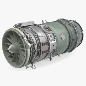 3D model Jet Engine