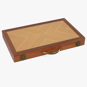 Folded Backgammon Case 3D