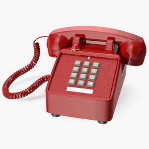 3D model Bittel Vintage Retro Telephone