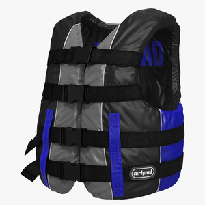 Life Vest Blue 3D model