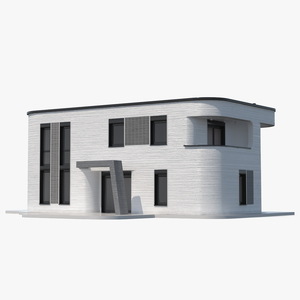 3D model 3D Printed House Exterior