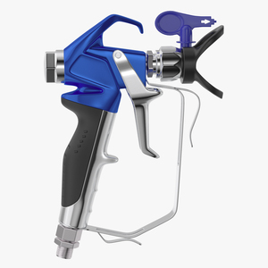 3D Airless Paint Spray Gun model