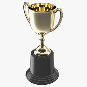 Brass Trophy 3D