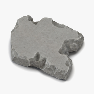 3D Concrete Chunk 2