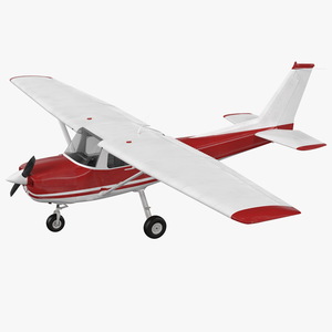 Civil Aircraft Generic Rigged 3D model