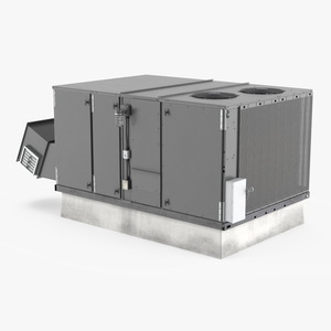 HVAC Unit 3D model