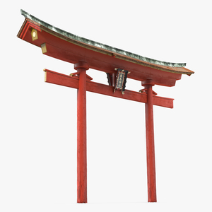 3D model Torii Gate