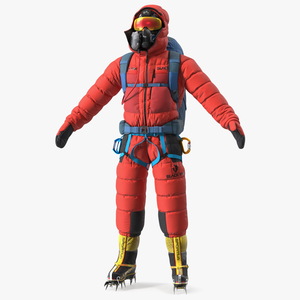 3D model Everest Climber