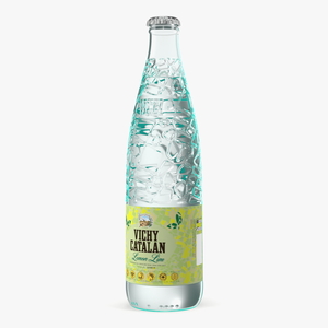 3D Vichy Catalan Water Bottle Lime