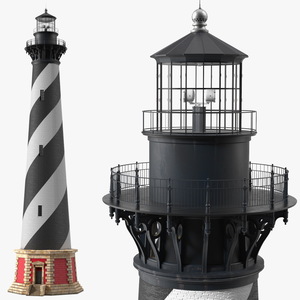 Cape Hatteras Lighthouse 3D model