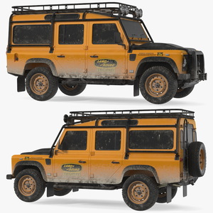 Land Rover Defender Exterior Only Dirty 3D model