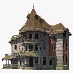 Scary Old Creepy Mansion 3D model